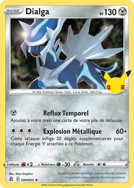 Dialga 020/025 - Célébrations
