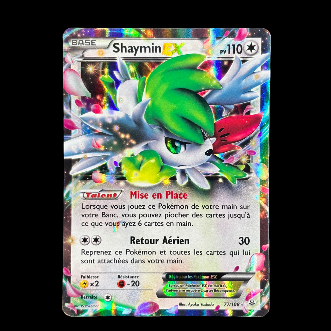 Shaymin EX 77/108 Ciel rugissant – EXC+