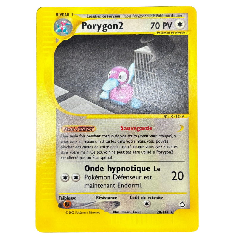 Porygon2 28/147 - Aquapolis - NM
