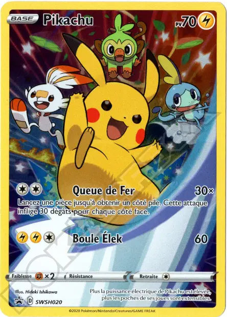 Pikachu SWSH020 - Promo SWSH