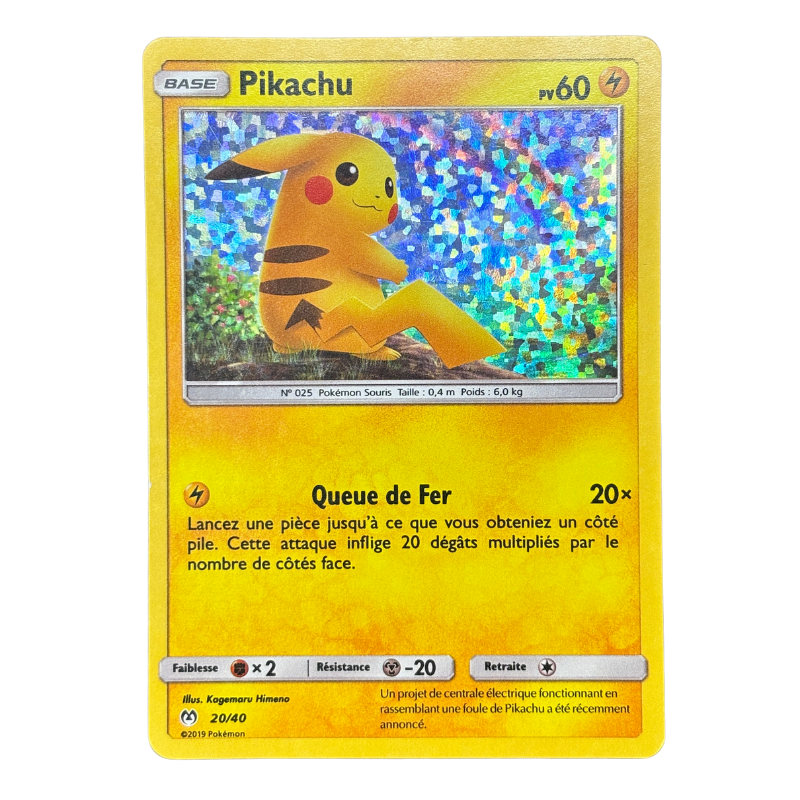 Pikachu 20/40 - Promo McDonald - EXC+