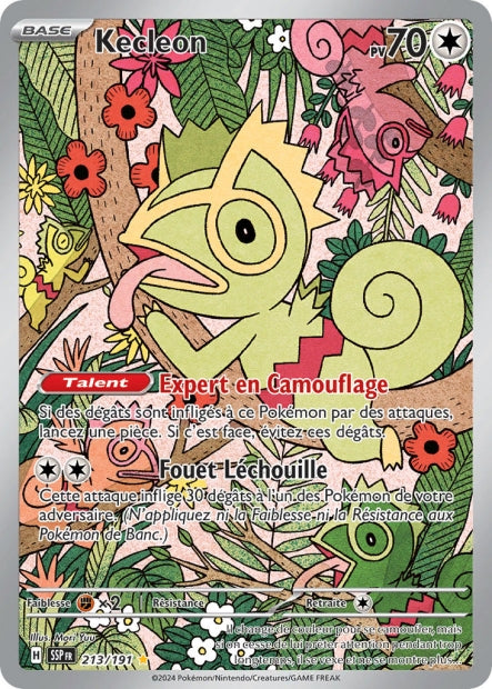 Kecleon 213/191 - Étincelles Déferlantes