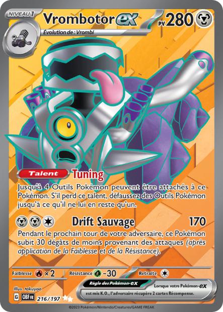 Vrombotor-ex 216/197 - Flammes Obsidiennes