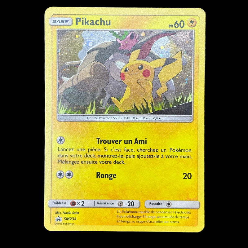 Pikachu SM234 - Promo Soleil & Lune - NM