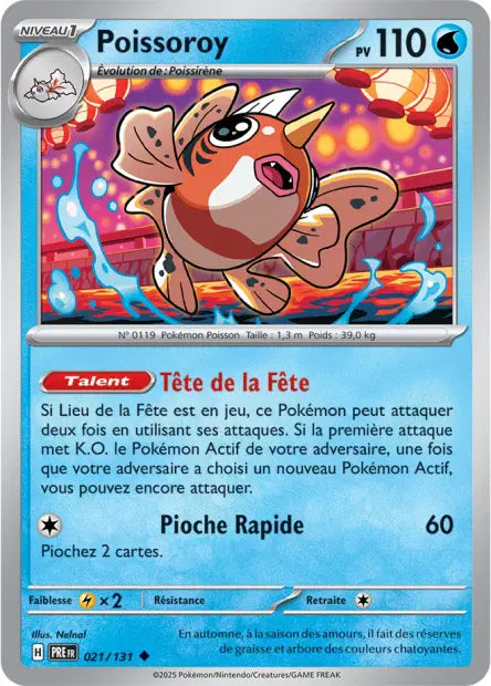 Poissoroy 021/131 Evolution prismatique – Pokeball