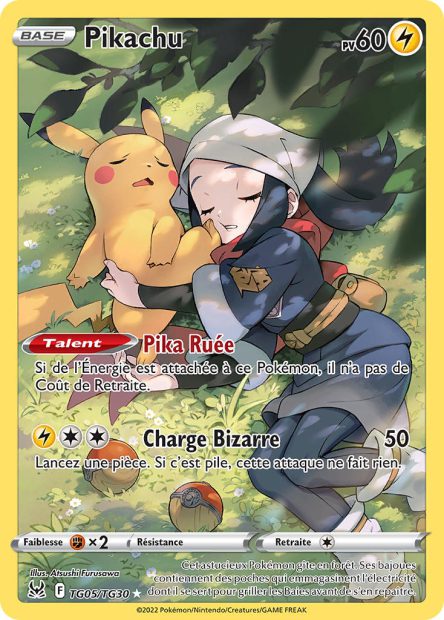 Pikachu TG05/TG30 - Origine Perdue