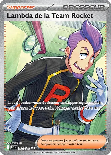 Lambda de la Team Rocket 226/182 - Rivalités Destinées