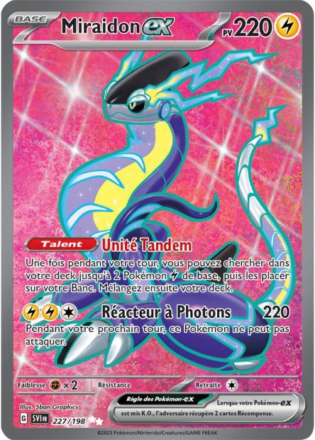Miraidon-ex 227/198 - Écarlate et Violet