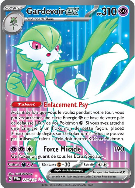 Gardevoir-ex 228/198 - Écarlate et Violet