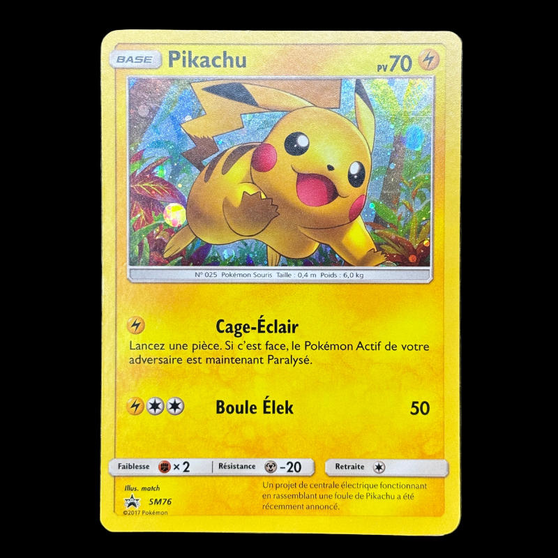 Pikachu SM76 - Promo Soleil & Lune - NM