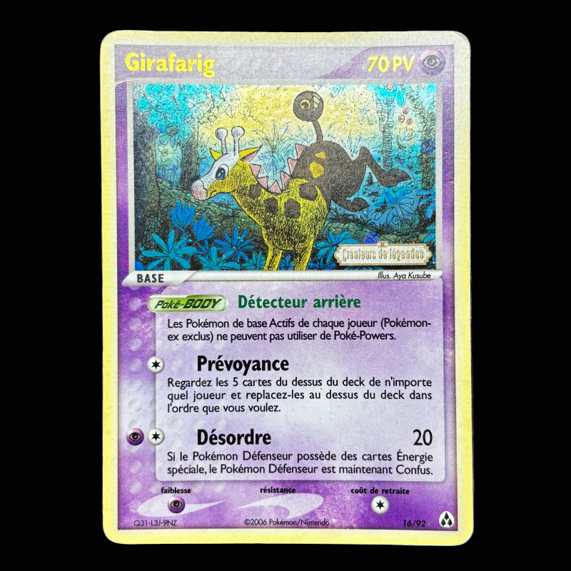 Girafarig 16/92 - Créateurs de légendes - TBE+