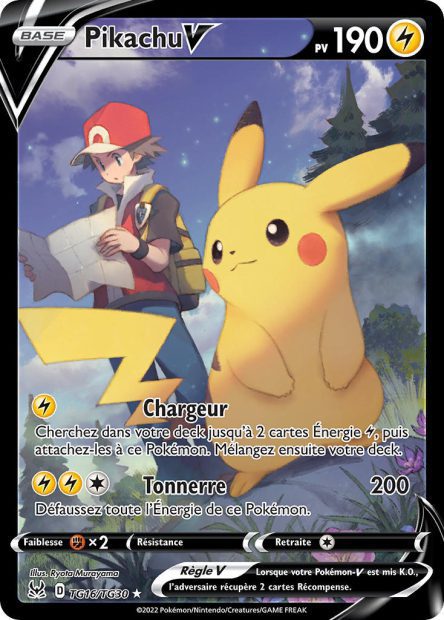 Pikachu-V TG16/TG30 - Origine Perdue