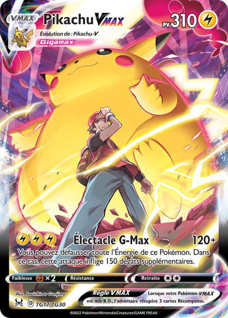 Pikachu-VMAX TG17/TG30 - Origine Perdue