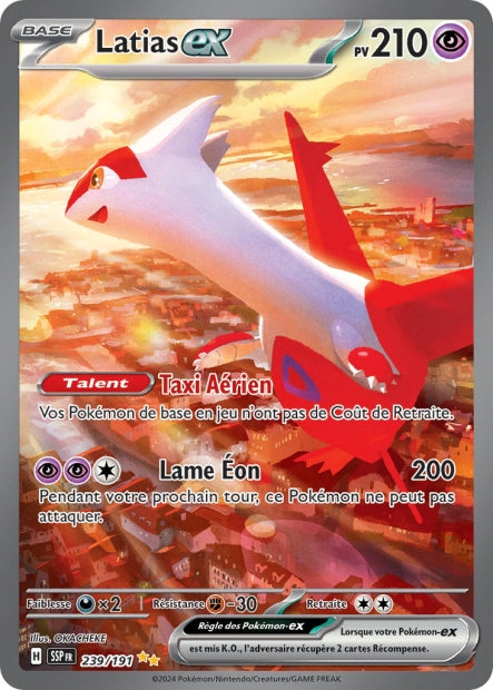 Latias ex 239/191 - Étincelles Déferlantes