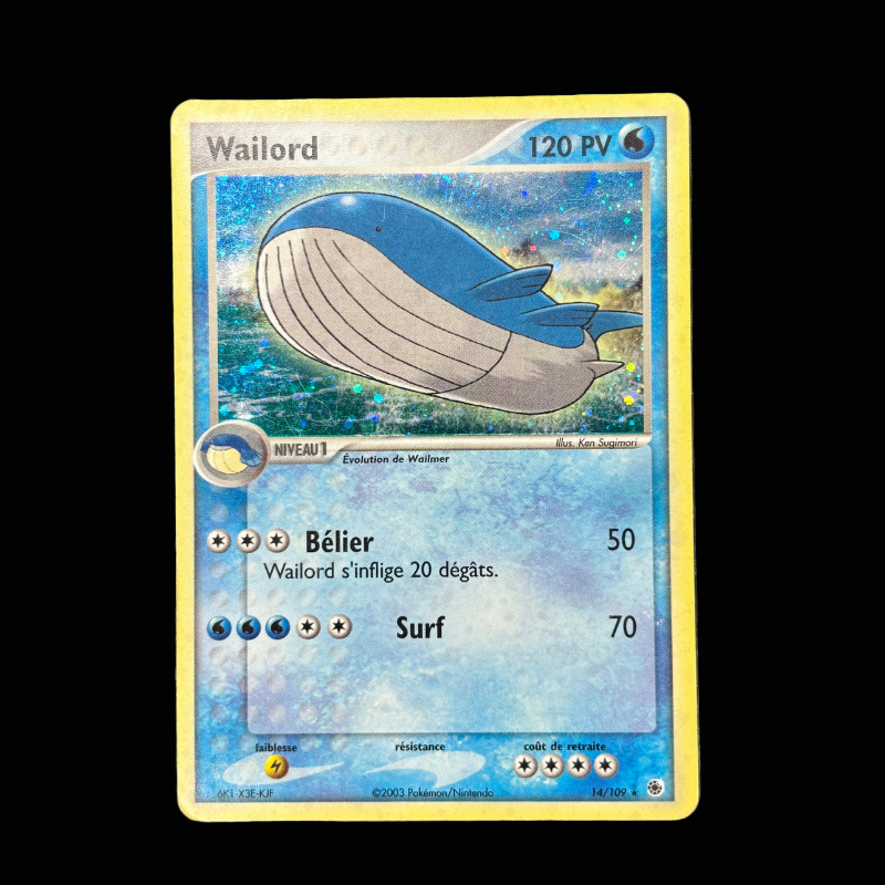 Wailord 14/109 - Rubis & Saphir EX