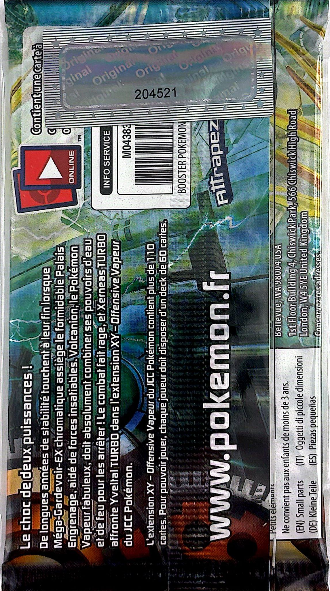 Booster Offensive Vapeur Xerneas *