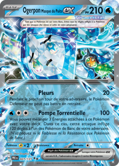 Ogerpon Masque du Puits-ex 027/131 - Évolutions Prismatiques