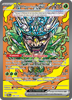 Ogerpon Masque Turquoise-ex 145/131 - Évolutions Prismatiques