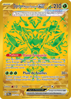 Ogerpon Masque Turquoise-ex 177/131 - Évolutions Prismatiques