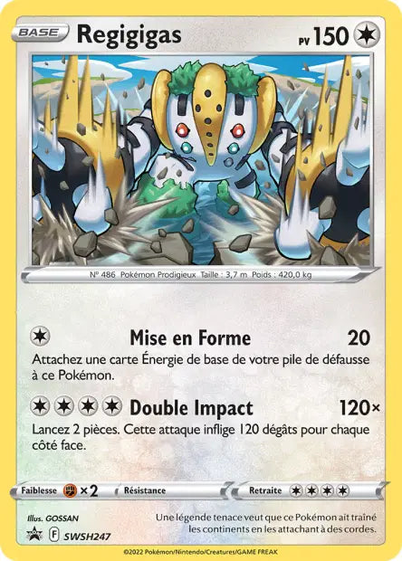 Regigigas SWSH247 - Promo SWSH
