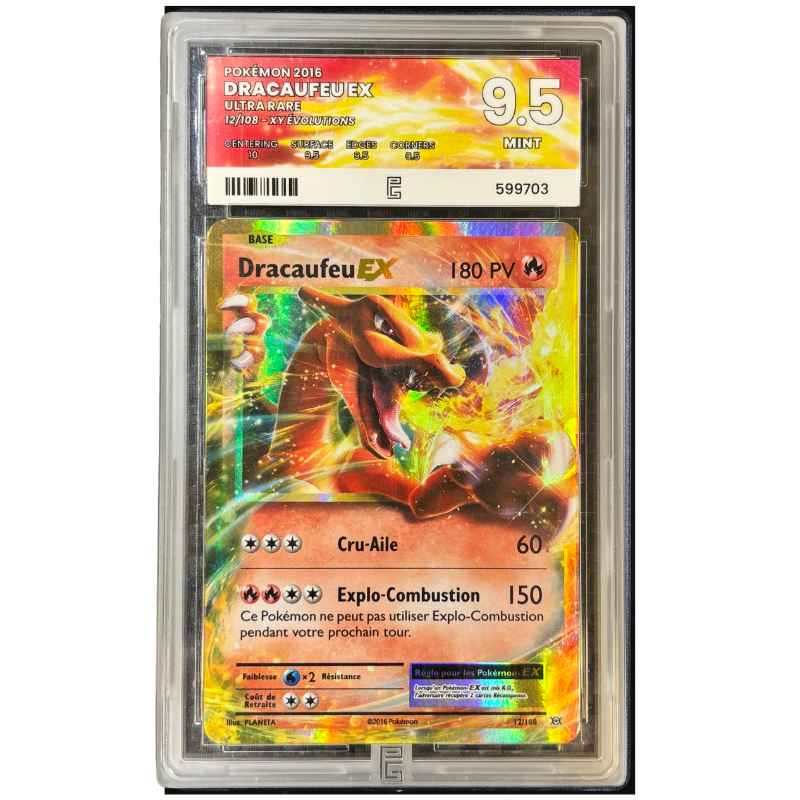 Dracaufeu EX 12/108 - Pure Grading 9.5