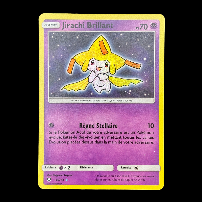 Jirachi Brillant 42/73 - Légendes Brillantes - NM