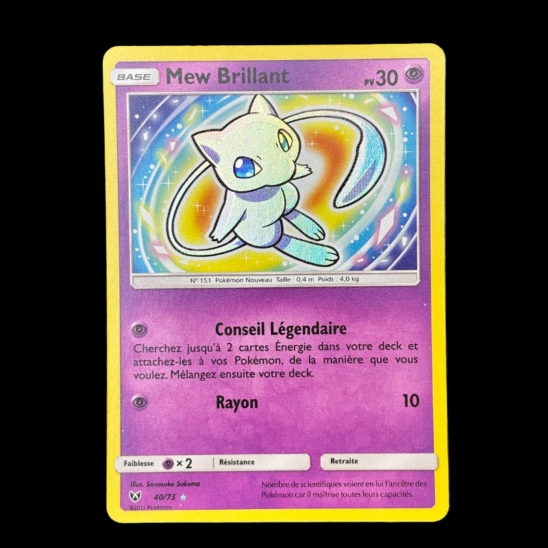 Mew Brillant 40/73 - Légendes Brillantes - NM