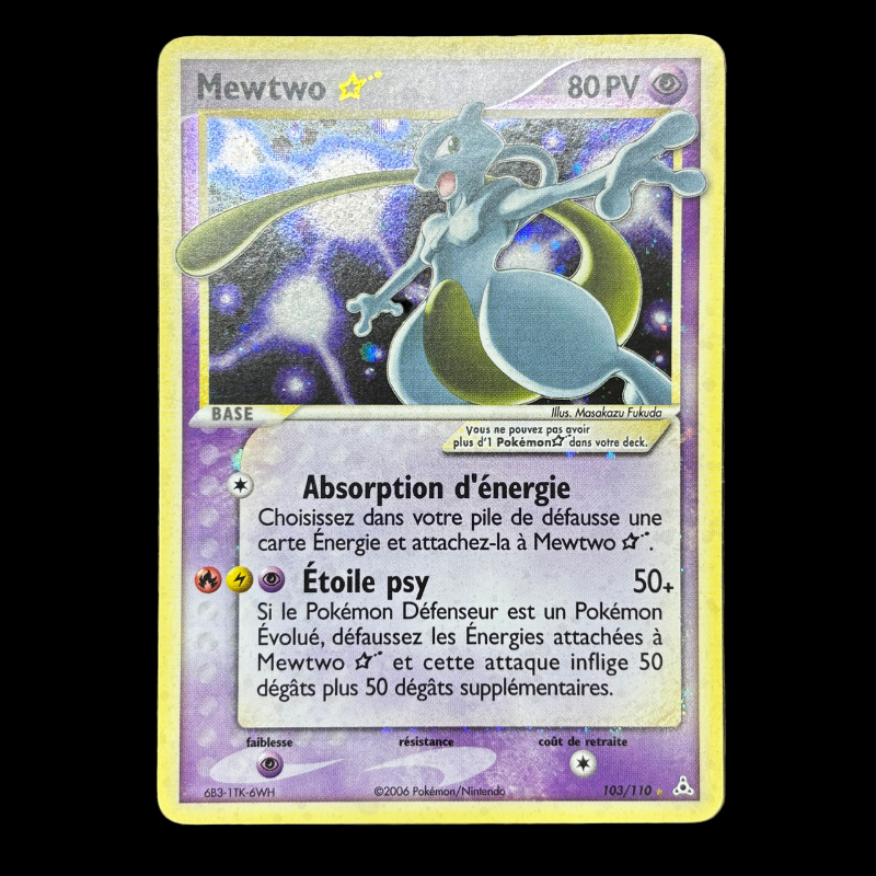 Mewtwo 103/110 - Fantômes Holon - EXC+