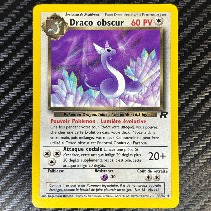 Draco obscur 33/82 - Team Rocket - NM