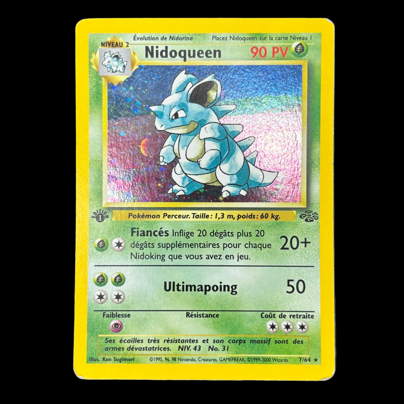 Nidoqueen 7/64 ED1 - Jungle - TBE+/EXC