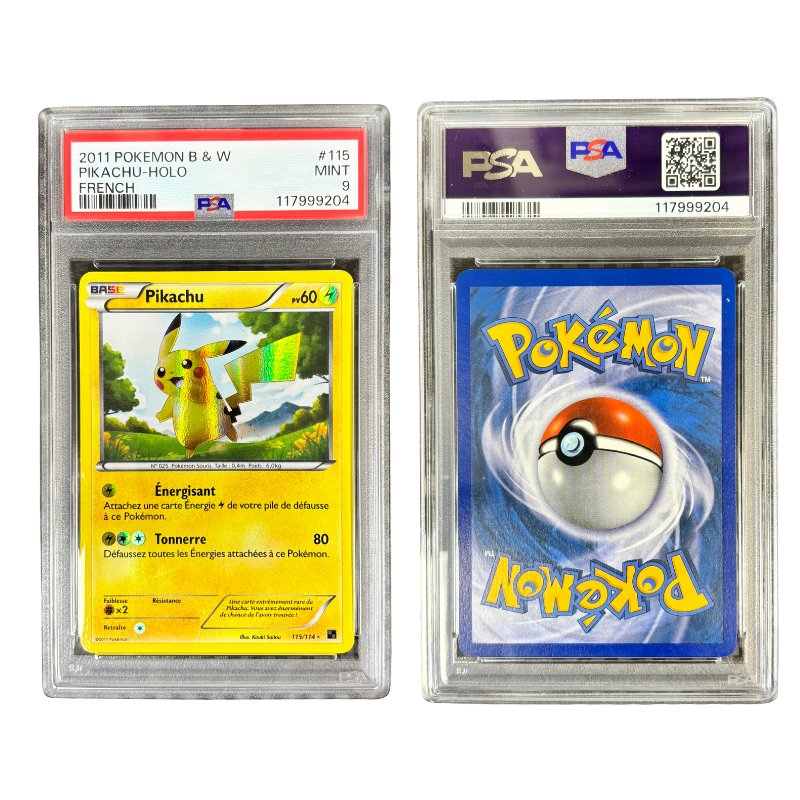 Pikachu 115/114 PSA 9