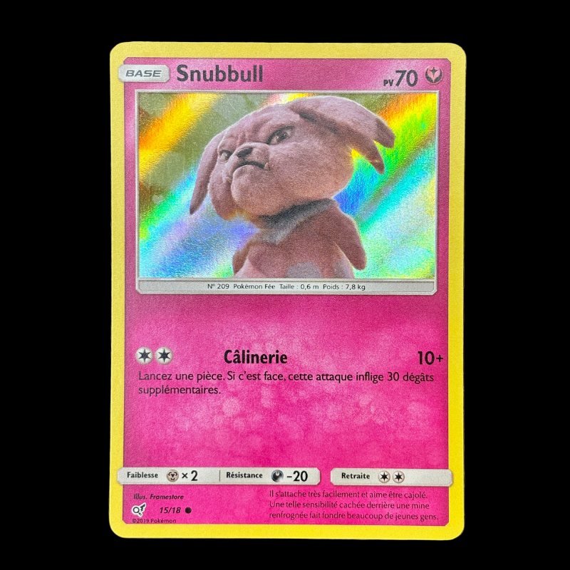 Snubull 15/18 - Détective Pikachu - NM