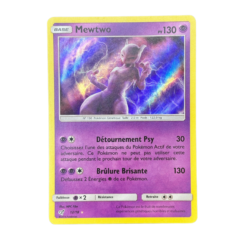 Mewtwo 12/18 - Détective Pikachu -MINT