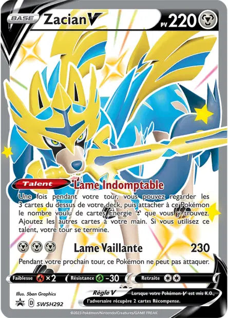 Zacian-V SWSH292 - Promo SWSH