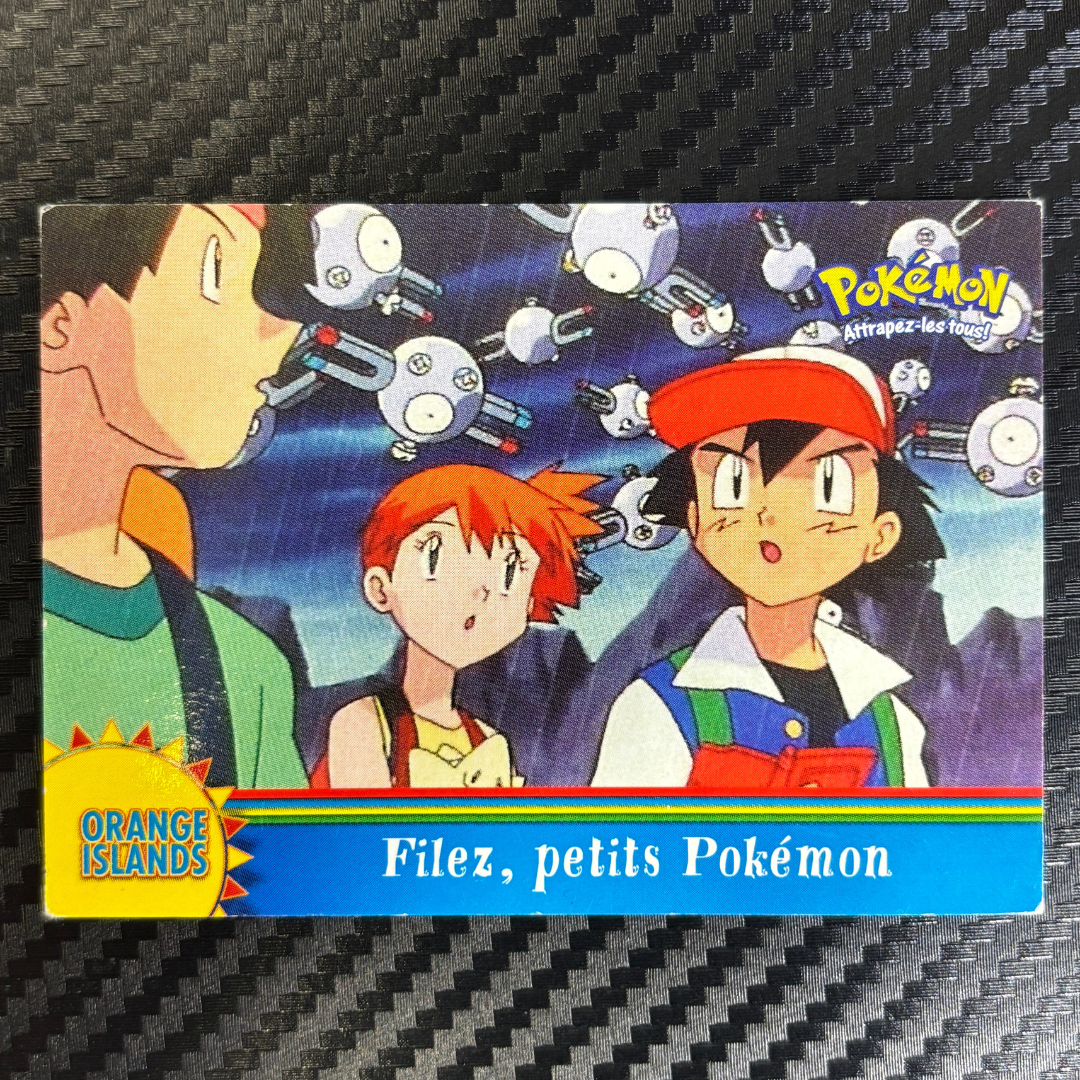Filez, petit Pokémon OR18 Topps Orange island – EXC