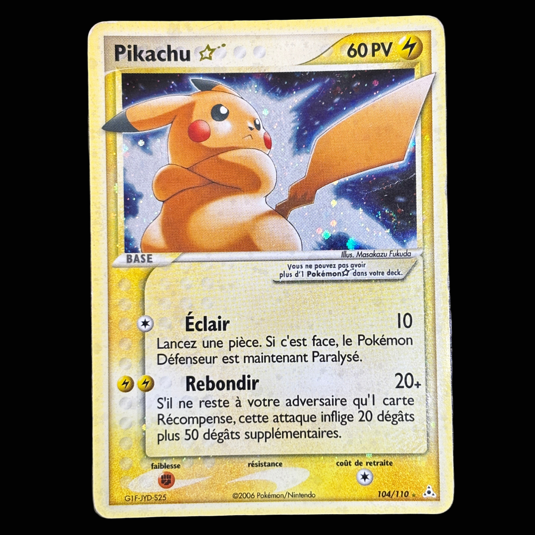 Pikachu 104/110 - Fantômes Holon - TBE+