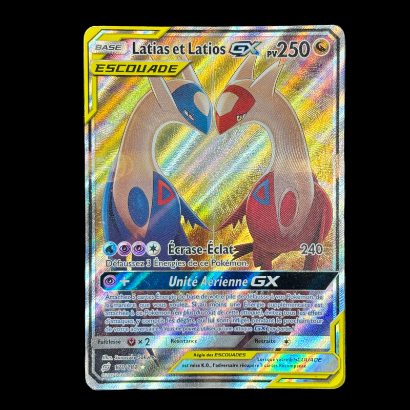 Latias et Latios GX 170/181 - Duo de Choc - EXC
