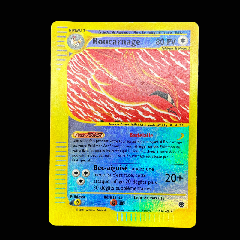 Roucarnage 23/165 reverse - Expédition