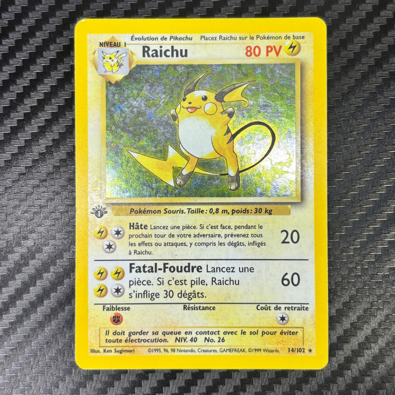 Raichu 14/102 ED1 - Set de base