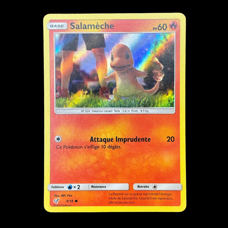 Salamèche 4/18 - Détective Pikachu - NM