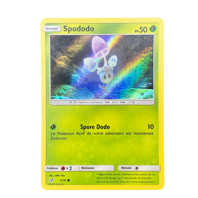 Spododo 3/18 - Détective Pikachu - NM