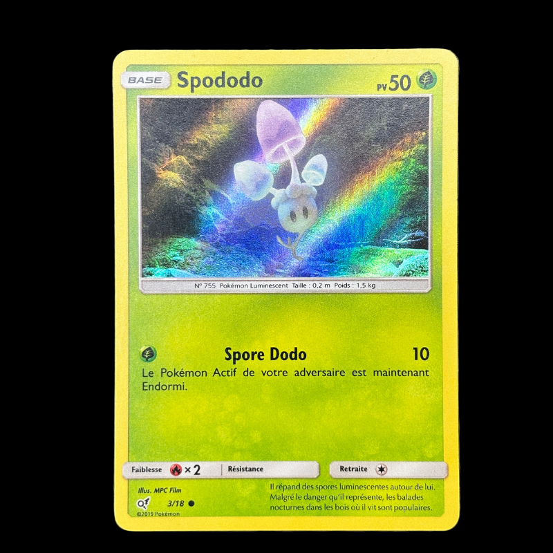 Spododo 3/18 - Détective Pikachu - NM