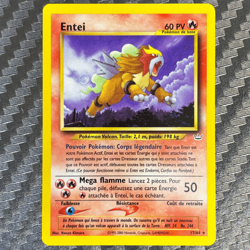 Entei 17/64 - Neo Revelation - NM