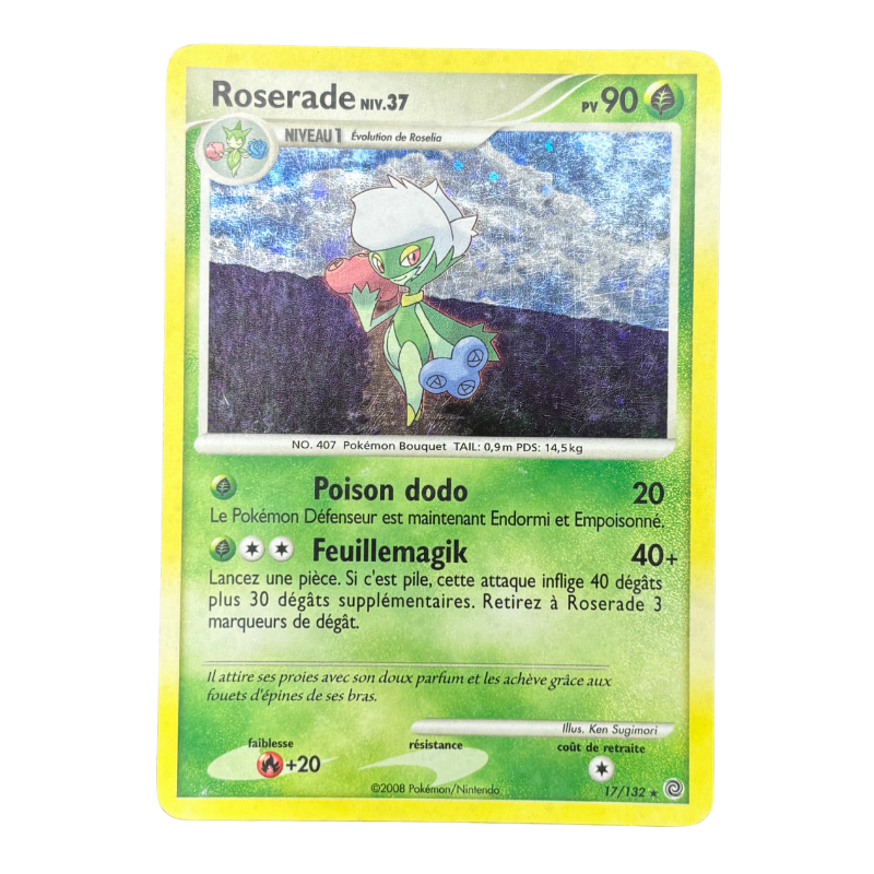 Roserade 17/132 - Merveilles secrètes - EXC