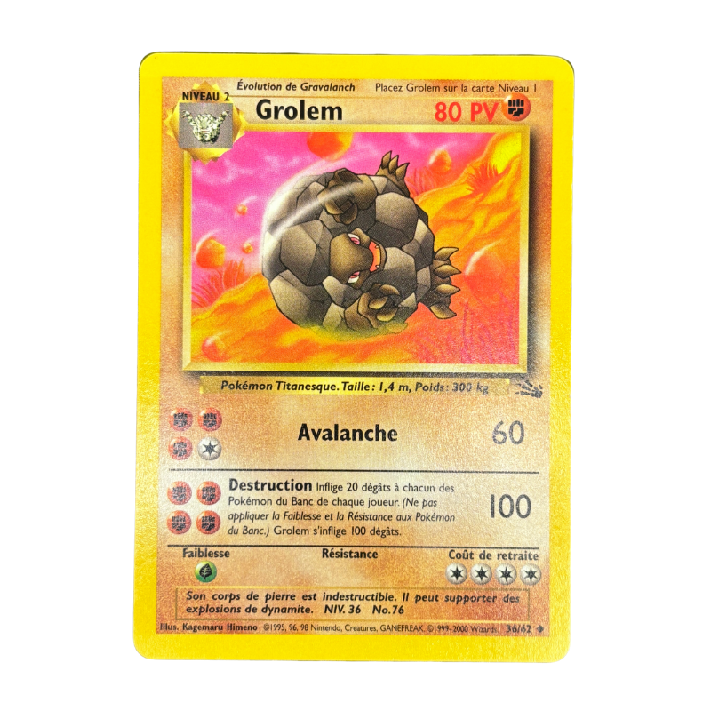 Grolem 36/62 - Fossile - EXC+