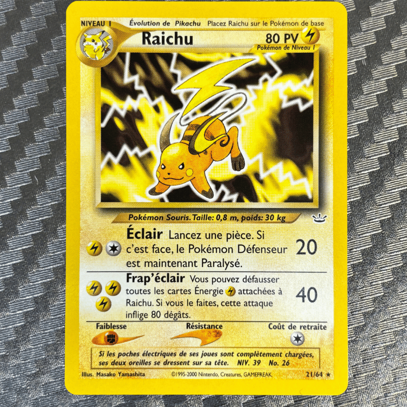 Raichu 21/64 - Neo Revelation - NM