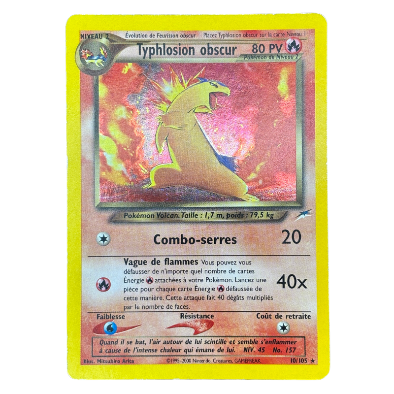 Typhlosion Obscur 10/105 - Neo Destiny (1) - EXC+