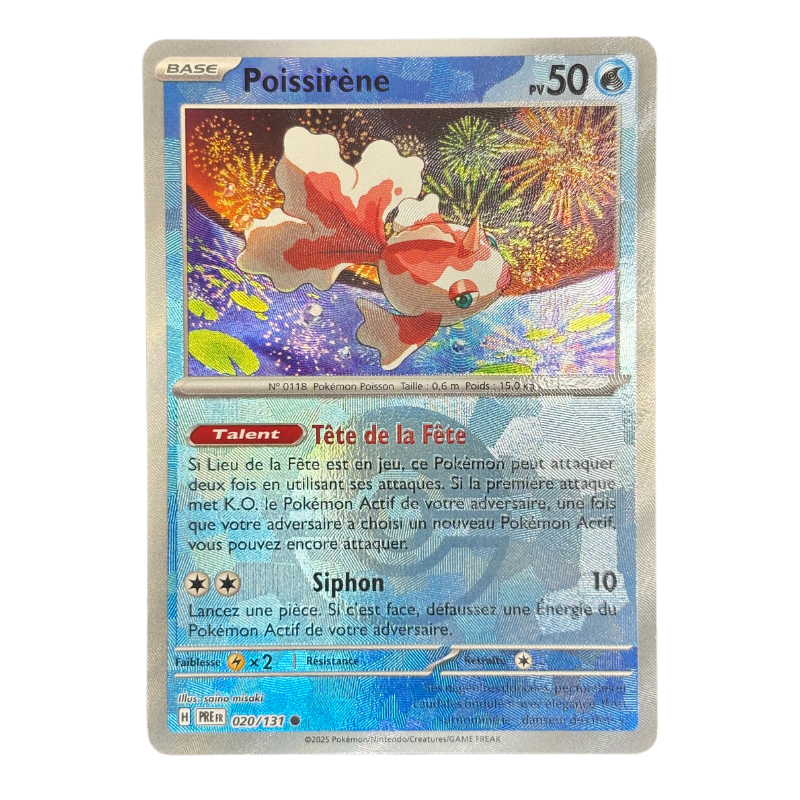 Poissirène 020/131 - Pokeball Évolution Prismatique