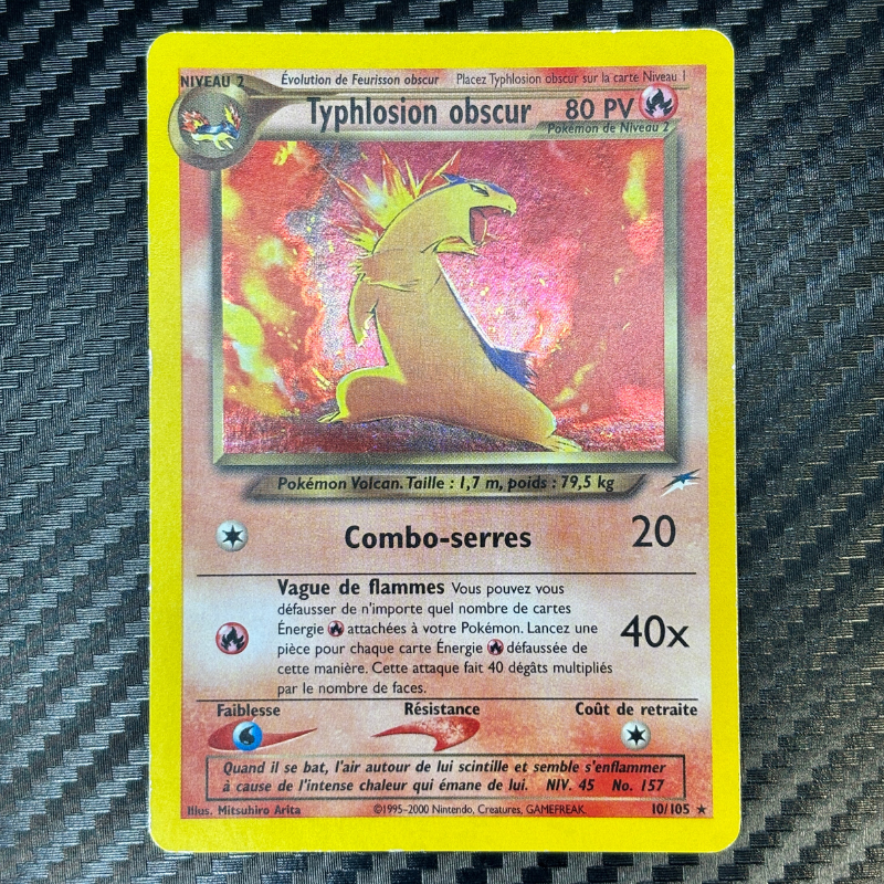 Typhlosion Obscur 10/105 - Neo Destiny (1) - EXC+