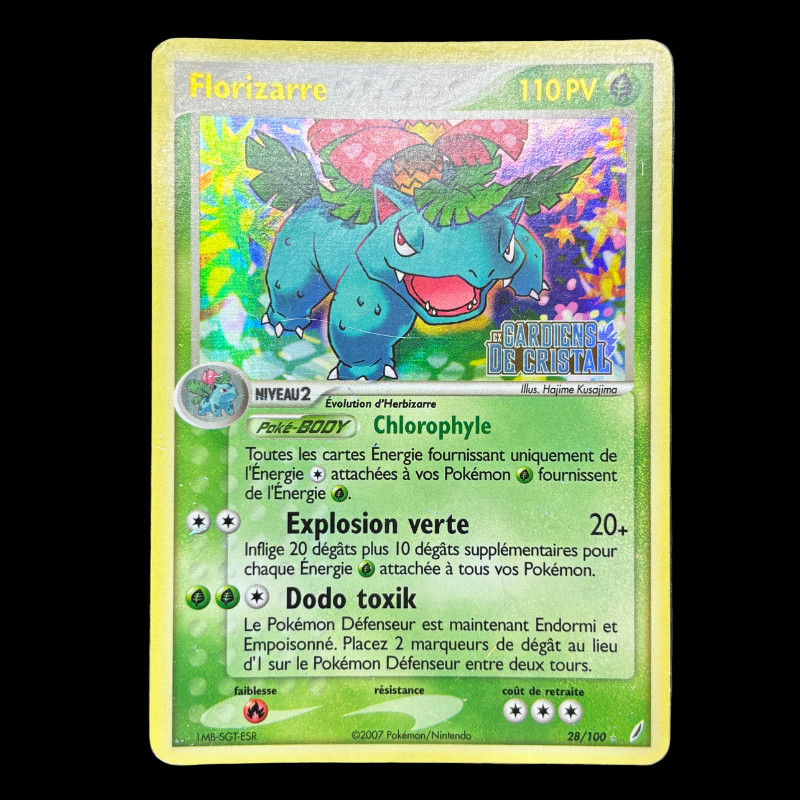 Florizarre 28/100 - holo reverse Gardiens de Cristal - TBE+